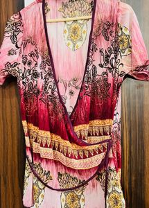 Boho Wrap Top