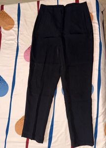 Urbanic Black Panelled Tailored Trousers | Size M