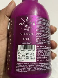 BBLUNT Hair Fall Control Shampoo