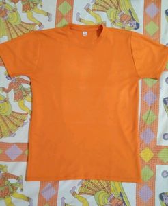 Orange T-shirt Sports