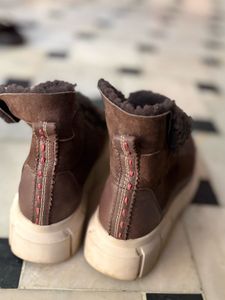 Cozy Brown Suede Boots