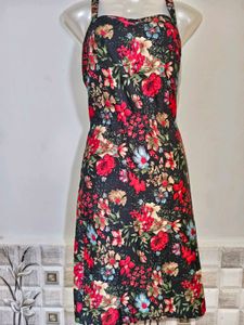 🔥 BUY 1, GET 1 FREE 🔥Black Floral Dress