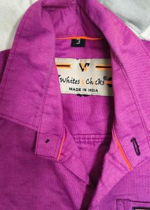 Stylish Pink Button-Up Shirt