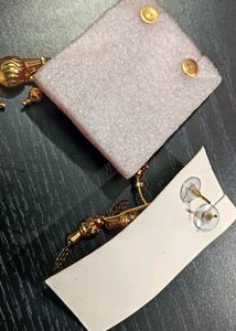 Golden Colour earring combo of 2 pice