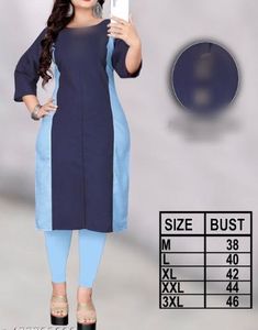 Stylish Color Block Kurta
