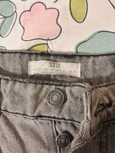 Wide Leg Denim Jeans
