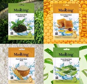 Facial Sheet Mask for Women &amp; Men Combo Pack Of 8