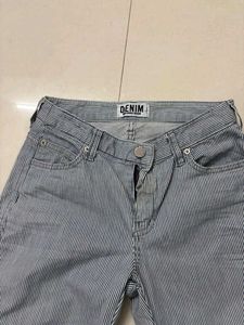 Strip Print Pant For Women