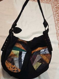 Bohemian Patchwork Hobo Bag