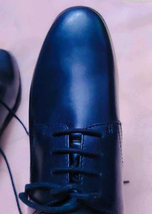 Clarks Black Derby Shoes