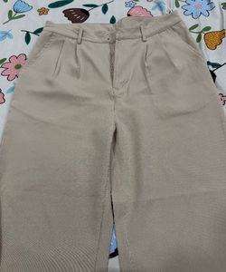 Beige Trousers