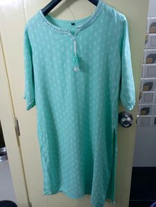 Light Sea green Kurti