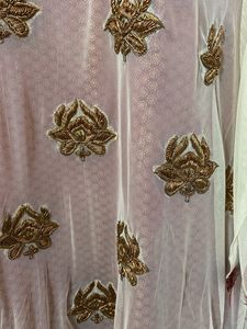 New Embroidered Indian Kurta - Semi stitched