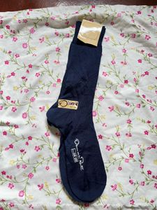 Oscar de la Renta Navy Socks