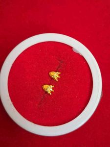 Gold  Stud Earrings 18crt