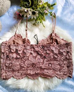 Chic Lace Bralette Crop Top