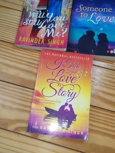 Ravinder Singh ❤️Romantic Novels Set Of 3 Bestselling Author