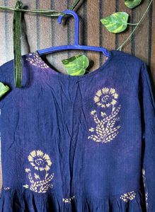 Elegant Navy Blue Kurta Set pack of 3