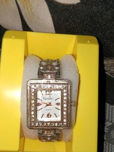 Sparkling Square Women's Watch