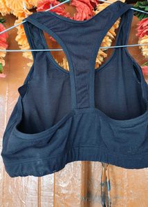 Women's Black Sports Bra