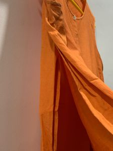 AND Sleeveless Orange Tunic Top