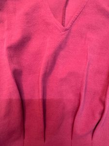 Pink V-Neck Sleeveless Top