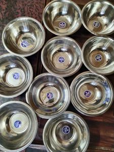 Set of 10 Stainless Steel Mixing Bowls