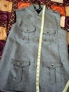 Stylish Grey Nehru Jacket