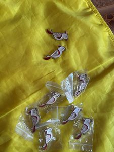 Cute Bird Enamel Pins (Set of 2)