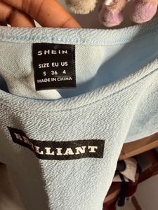 Light Blue "Brilliant" Tank Top