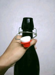 Decorative Glass Bottle