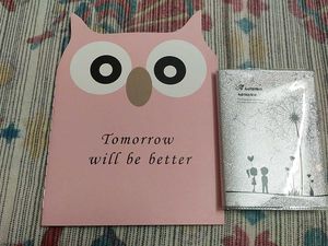 Cute Owl & Summer Romance Notebooks