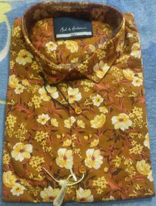 Men's Floral Print Casual Shirt