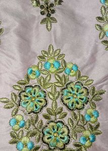 Elegant Mint Green Kurta Set with Pink Palazzo