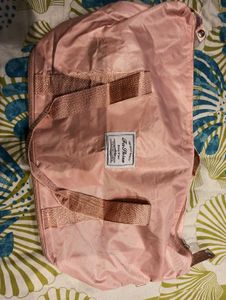 peach Travel Duffle Bag