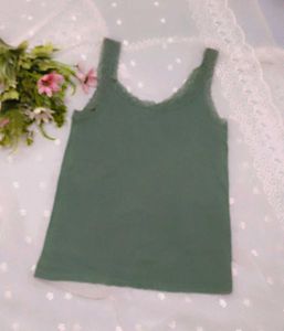 Lace Trim Cami Tank Top