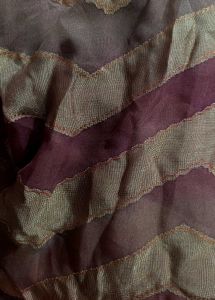 Elegant Striped Silk Blend Saree