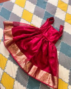 Red &amp; Gold women Dress