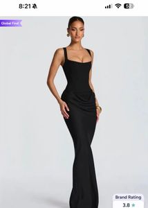 Elegant Black Maxi Dress