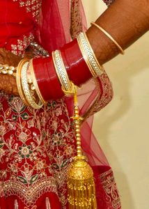 Traditional Indian Bridal Bangles &amp; Necklace Set