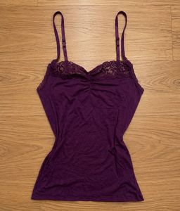 Y2k Lace Trim Camisole Top