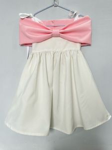 Cute Pink &amp; White Dress