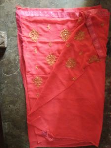 Stunning Embroidered Saree