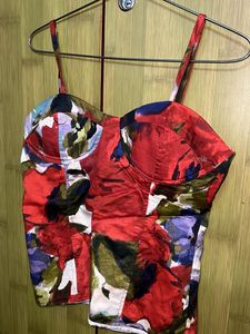 Multi Color Corset Top