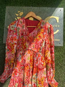 Visicose Lining Modal Midi Dress