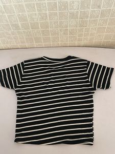 Striped Black and White T-Shirt