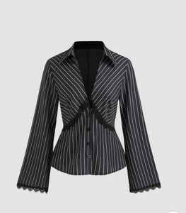 Littlebox pinstripe full sleeves shirt