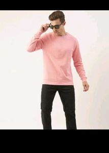 Boys Pink Pullover Sweater Tshirt