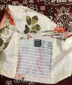 Floral Print Skirt and top