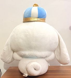 Cute Cinnamoroll Plush Toy with Crown